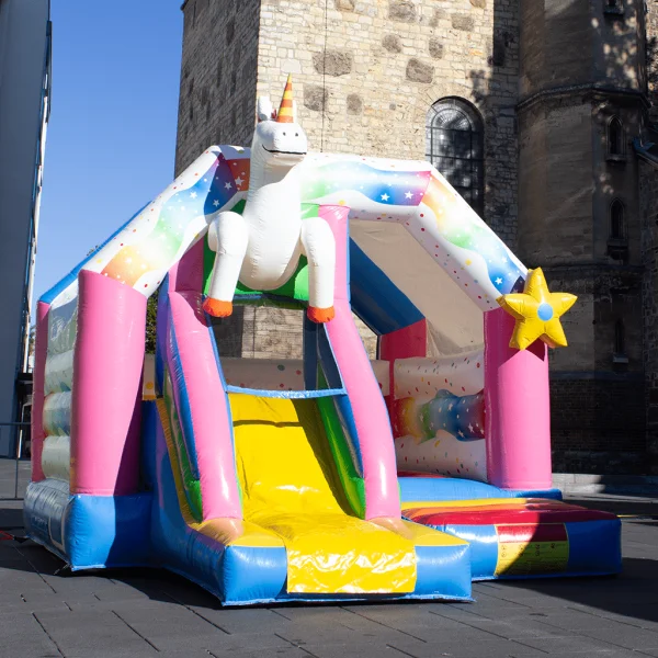 Eenhoorn springkussen