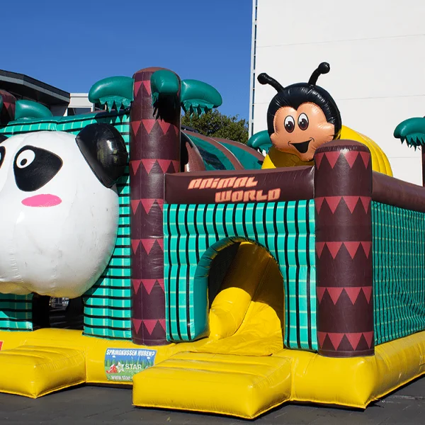 Animal world springkussen